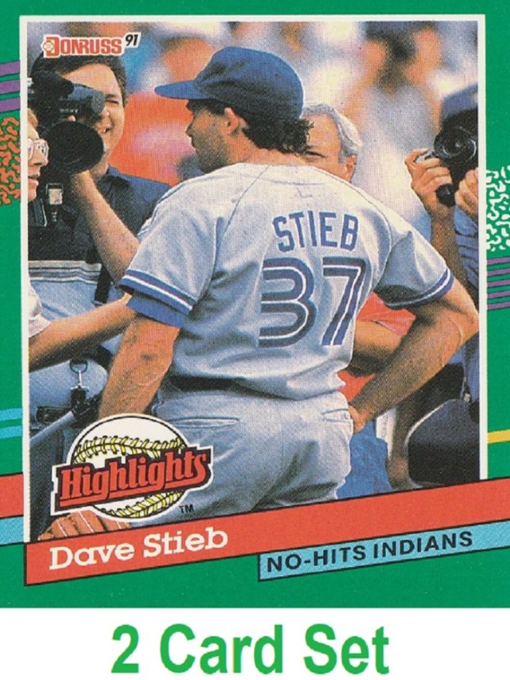 Dave Stieb Baseball Card Collection